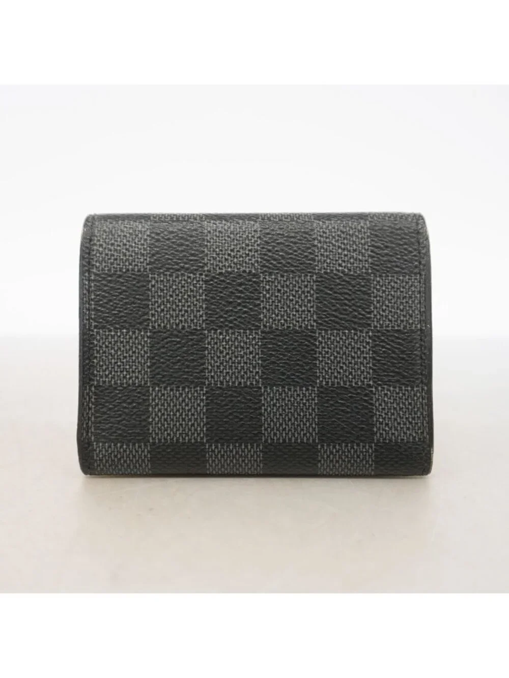 Louis Vuitton Card Case Damier Graphite Envelope Business Holder Black